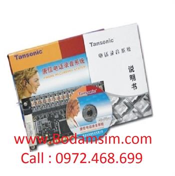 Card ghi âm điện thoại tansonic 32 line T4P32